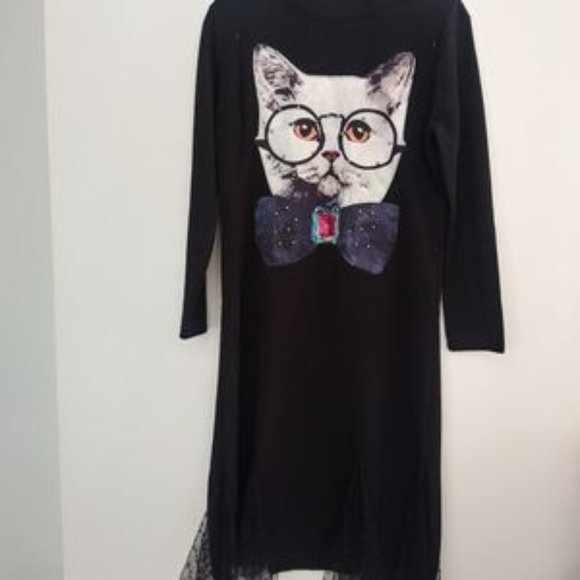 Funky cat dress - Picture 3 of 4
